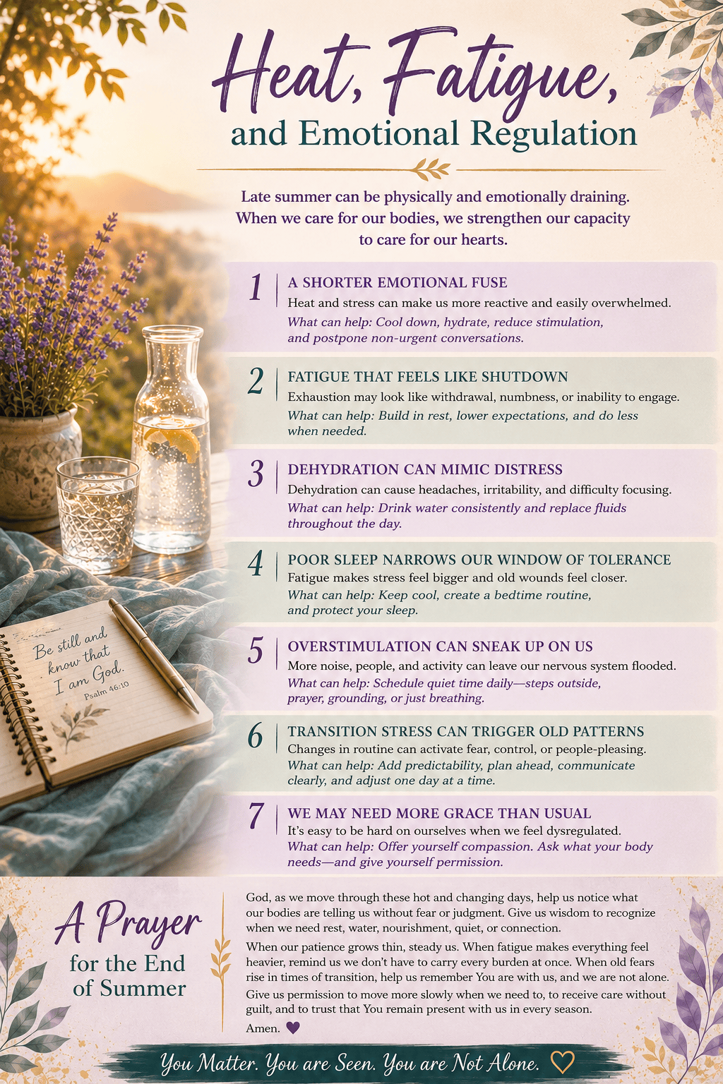 Heat, Fatigue, and Emotional Regulation